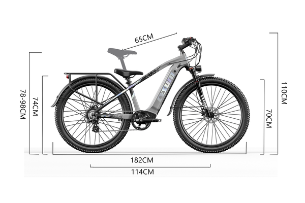 M520 Mountain Electric Bike 500W, 27.5*2.2